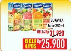 Promo Harga Buavita Fresh Juice 250 ml - Hypermart