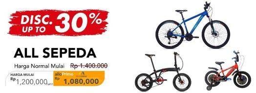 Promo Harga Semua Sepeda  - Carrefour