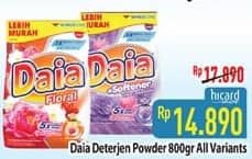 Promo Harga Daia Deterjen Bubuk All Variants 800 gr - Hypermart