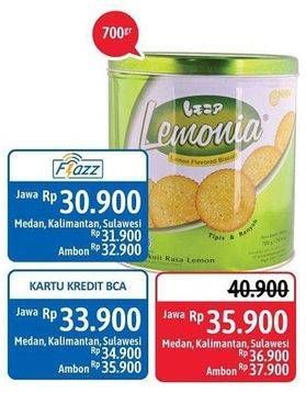 Promo Harga NISSIN Cookies Lemonia Twist 700 gr - Alfamidi