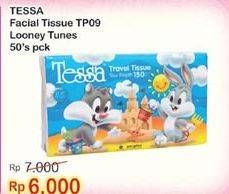 Promo Harga TESSA Facial Tissue Tp09 50 pcs - Indomaret