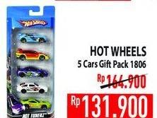 Promo Harga HOT WHEELS Car Pack 5 pcs - Hypermart