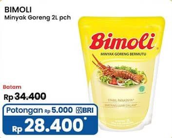 Promo Harga Bimoli Minyak Goreng 2000 ml - Indomaret