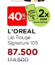 Loreal Rouge Signature