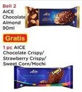 Promo Harga AICE Ice Cream Chocolate Almond 90 gr - Indomaret