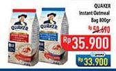 Promo Harga Quaker Oatmeal Instant 800 gr - Hypermart