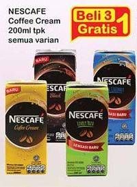 Promo Harga Nescafe Ready to Drink All Variants per 3 pcs 200 ml - Indomaret