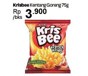 Promo Harga KRISBEE French Fries 75 gr - Carrefour