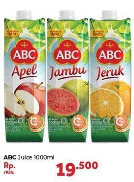 Promo Harga ABC Juice 1 ltr - Carrefour