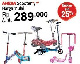 Promo Harga Aneka Scooter  - Carrefour