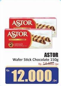 Promo Harga Astor Wafer Roll Chocolate 150 gr - Hari Hari