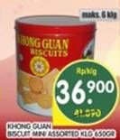 Promo Harga KHONG GUAN Assorted Biscuits 650 gr - Superindo