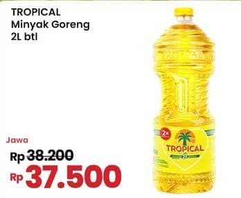 Promo Harga Tropical Minyak Goreng 2000 ml - Indomaret