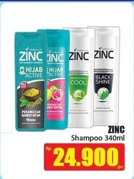 Promo Harga ZINC Shampoo 340 ml - Hari Hari