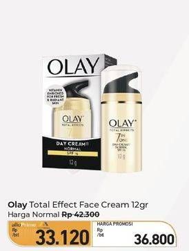 Promo Harga Olay Total Effects 7 in 1 Anti Ageing Day Cream 12 gr - Carrefour