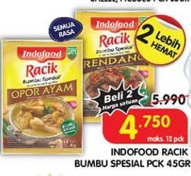 Promo Harga Indofood Bumbu Racik All Variants 45 gr - Superindo