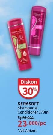 Harga Serasoft Shampoo/Conditioner