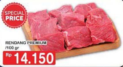 Promo Harga Daging Rendang Sapi Premium per 100 gr - Hypermart