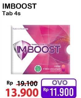 Promo Harga Imboost Multivitamin Tablet 4 pcs - Alfamart