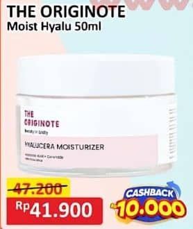 Promo Harga The Originote Moisturizer Hyalucera 50 ml - Alfamart