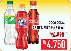 Promo Harga Coca Cola Minuman Soda/Sprite Minuman Soda/Fanta Minuman Soda  - Hypermart