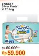 Promo Harga SWEETY Silver Pants XL26  - Indomaret