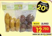 Promo Harga 365 Aneka Ubi 1000 gr - Superindo