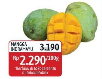 Promo Harga Mangga Indramayu per 100 gr - Alfamidi