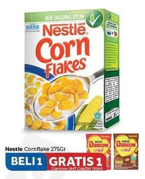 Promo Harga NESTLE Corn Flakes 275 gr - Carrefour