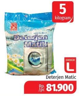 Promo Harga CHOICE L Detergent Matic 5 kg - Lotte Grosir