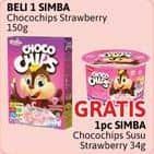Promo Harga Simba Cereal Choco Chips Strawberry 170 gr - Alfamidi