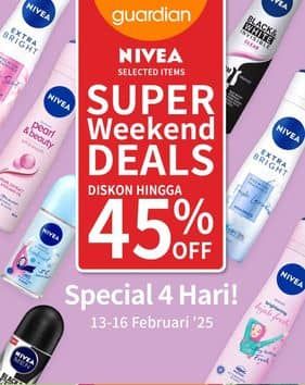 Promo Harga Nivea Deo Roll On  - Guardian