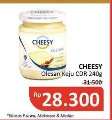 Promo Harga CHEESY Cheddar Spread 240 gr - Alfamidi