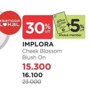 Promo Harga Implora Cheek Blossom Blush On  - Watsons