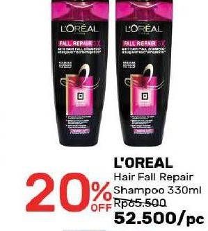 Promo Harga LOREAL Shampoo Anti Hairfall 330 ml - Guardian