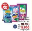 Promo Harga Liquid Detergent 800-1600ml  - LotteMart