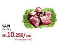 Promo Harga Daging Rendang Sapi per 100 gr - Yogya