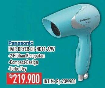 Promo Harga Panasonic EH ND11 | Hair Dryer A, W  - Hypermart