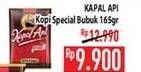 Promo Harga Kapal Api Kopi Bubuk Special 165 gr - Hypermart