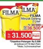 Promo Harga Filma Minyak Goreng 2000 ml - LotteMart