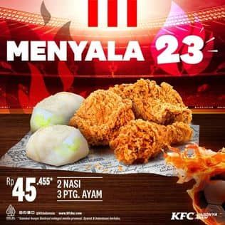 Promo Harga Menyala 23  - KFC