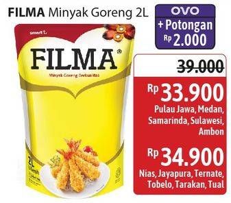 Promo Harga Filma Minyak Goreng 2000 ml - Alfamidi