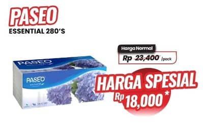 Promo Harga Paseo Facial Tissue 280 sheet - Carrefour