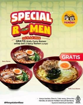 Promo Harga Special Ramen  - HokBen