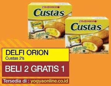 Promo Harga DELFI Orion Custas 2 pcs - Yogya