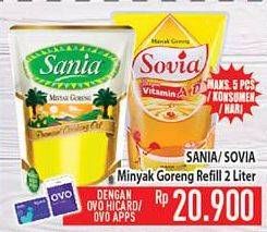 Promo Harga Sania/Sovia Minyak Goreng  - Hypermart