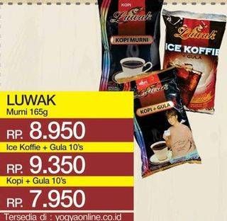 Promo Harga Luwak Kopi Murni Premium 165 gr - Yogya