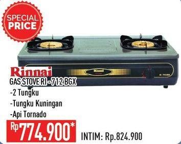 Promo Harga RINNAI RI-712 BGX  - Hypermart