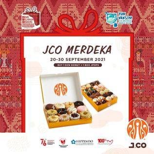 Promo Harga JCO Donut + JPOPS  - JCO