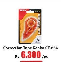Promo Harga KENKO Correction Tape CT-634 1 pcs - Hari Hari